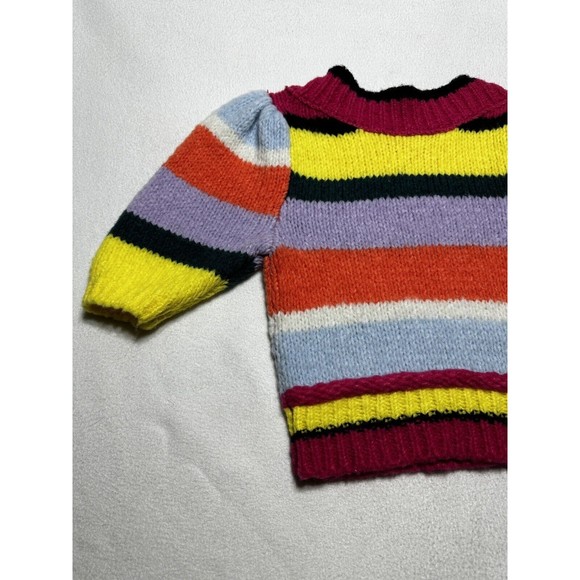 Free People Foxy Stripe Sweater Pullover - Size XS Wool Blend Extra Small EUC - Picture 4 of 13